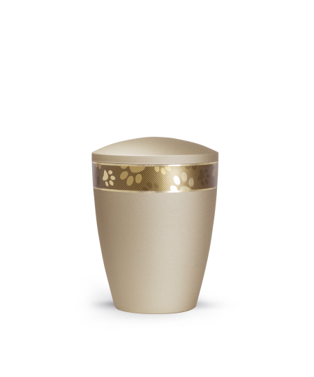 Natrustoffurne Edition Patas de Oro umlaufendes, goldenes Pfotenmotiv