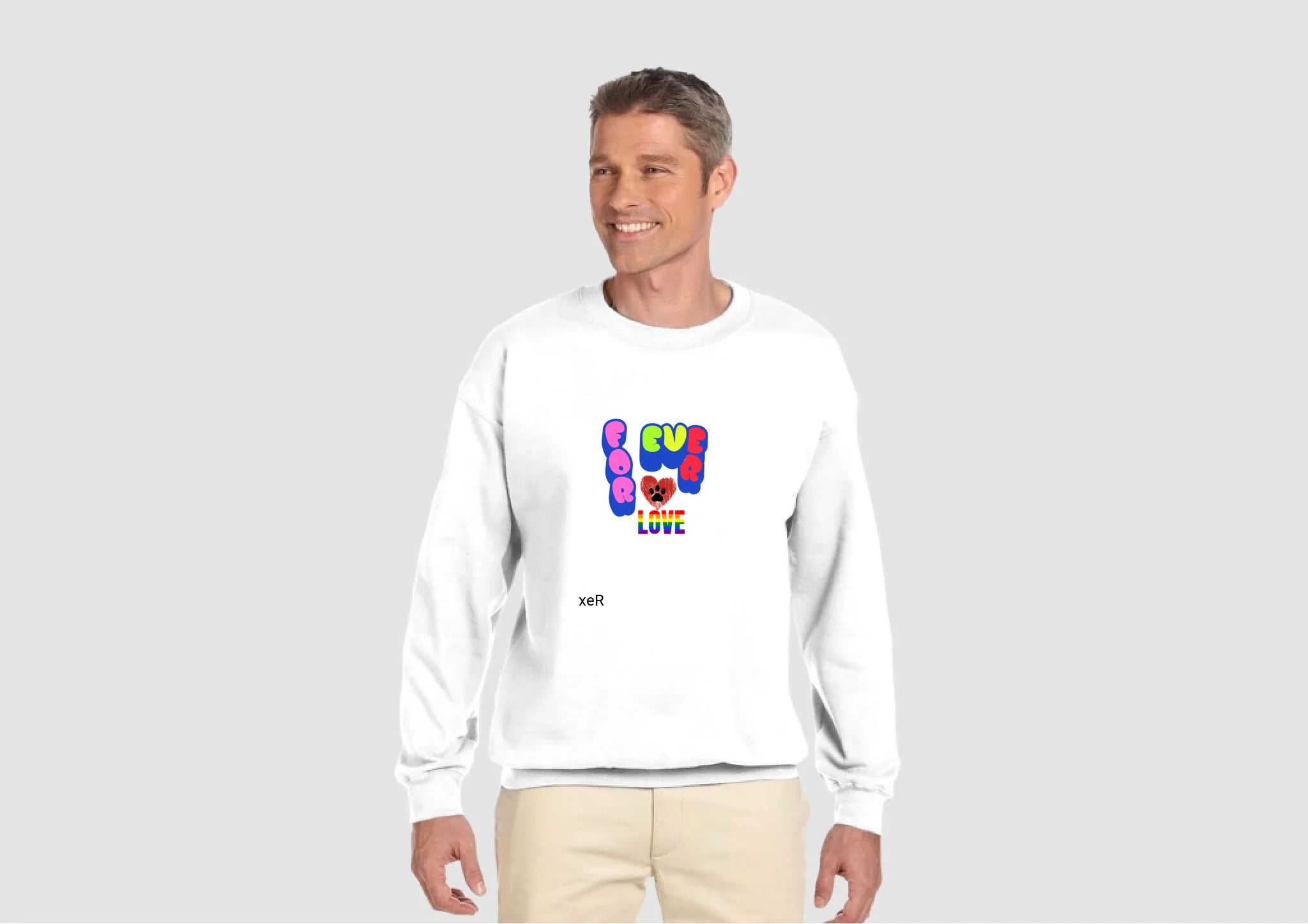 Erinnerungs Sweatshirt "For Ever Love"