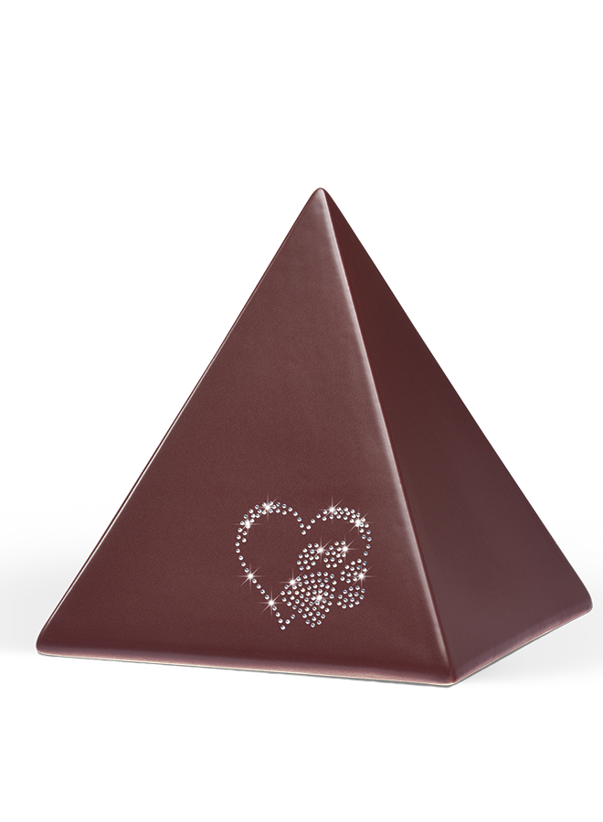 Pyramidenurne Keramik