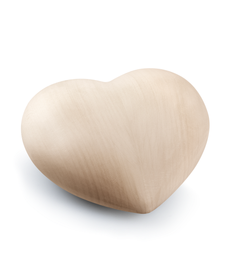 Holzurne Edition Seelenherz Lindenholz
