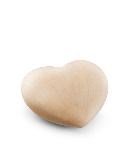 Holzurne Edition Seelenherz Lindenholz