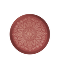 Metallurne Edition Mandala Varianten zweifarbig, Deckelmotiv, Kupferband gebürstet
