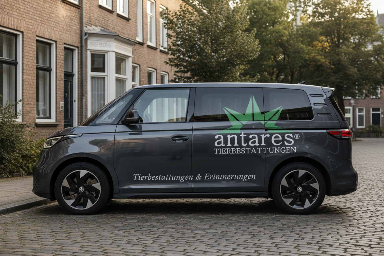 ID. Buzz Cargo mit Antares Logo