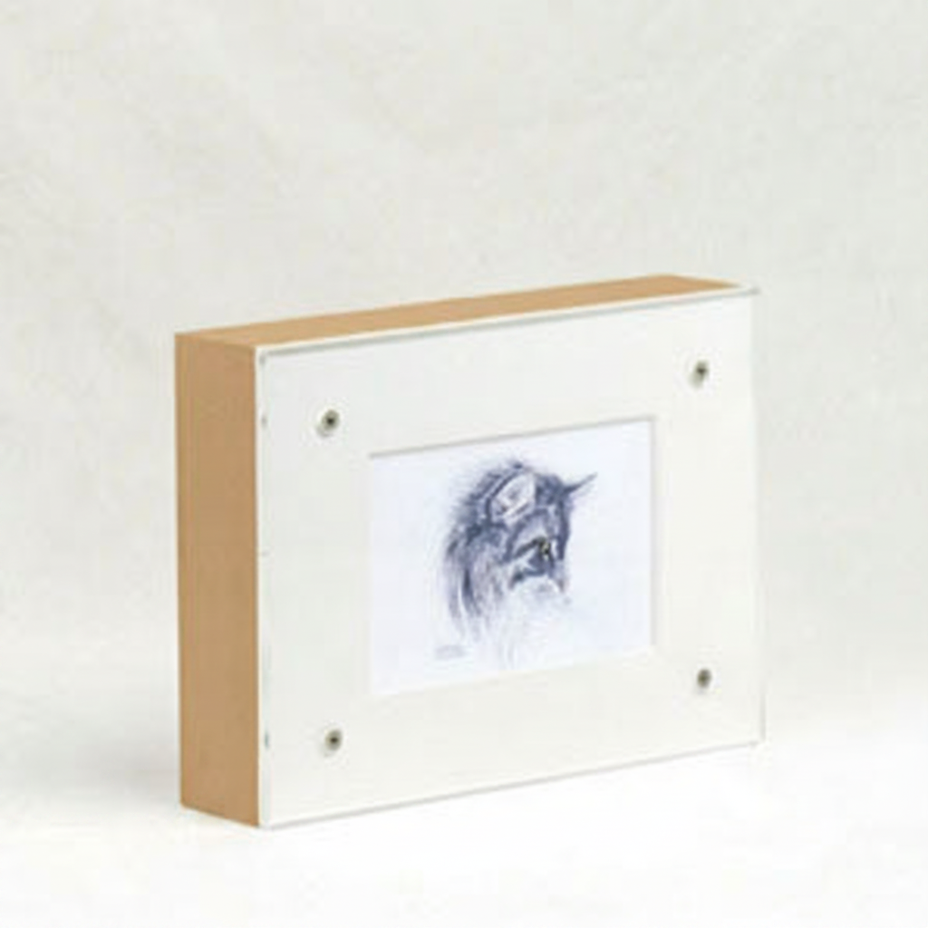 Urne braun quadratisch