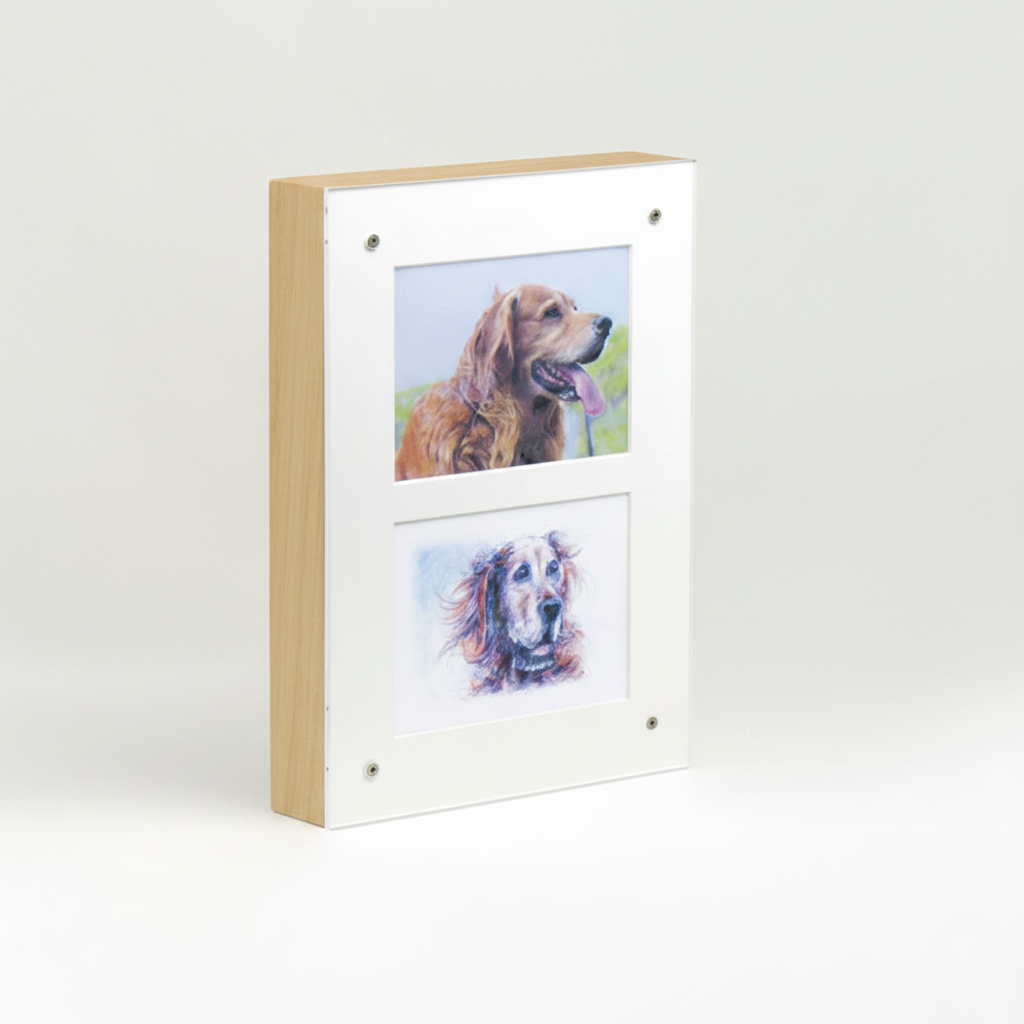 Urne hoch beige/natur
